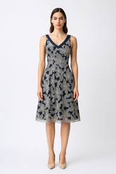 Daily embroidery flower dress embroidery 3D fabric