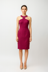 Ocassion bangline dress Halter collar with stones