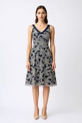 Daily embroidery flower dress embroidery 3D fabric