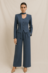 Blazer shirt & trousers